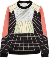 Thumbnail for your product : Peter Pilotto B printed cotton-jersey sweatshirt