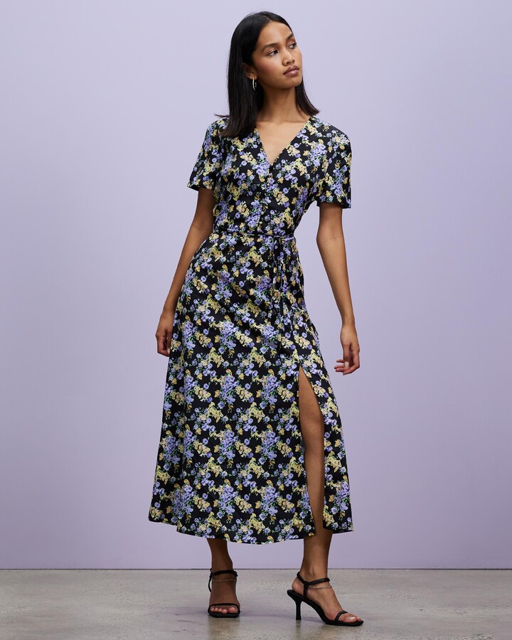 midi length tea dresses