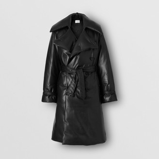 Burberry Lambskin Down-filled Oversized Trench Coat