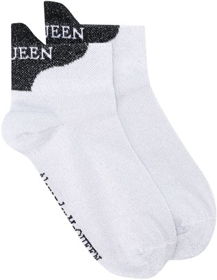 Alexander McQueen Logo Heel Sport Socks