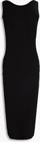 Thumbnail for your product : Enza Costa Ribbed jersey midi dress