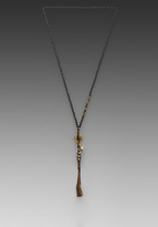 Thumbnail for your product : Chan Luu Necklace in Black/Yellow Fire