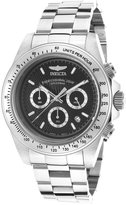 Thumbnail for your product : Invicta Men's Speedway Chronograph Stainless Steel Black Dial SS