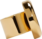 Thumbnail for your product : Marni Black Horn Gold Ring