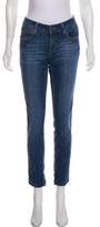 Thumbnail for your product : Burberry Low-Rise Skinny Jeans blue Low-Rise Skinny Jeans