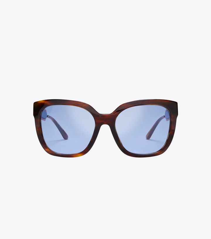 tory burch open wire sunglasses