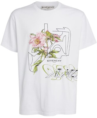 Givenchy Peony Print T-Shirt