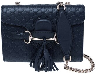 small navy crossbody bolsa