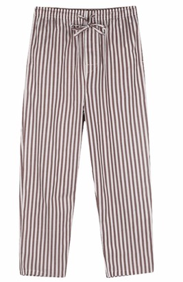 Icegrey Mens Cotton Pyjama Bottoms with Pocket Striped Pants Nightwear 
