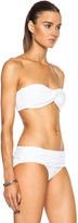 Thumbnail for your product : Norma Kamali Johnny D Bra Bikini Poly Top