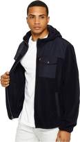 Thumbnail for your product : Levi's Mixed Media Two-Pocket Hooded Open Bottom Jacket
