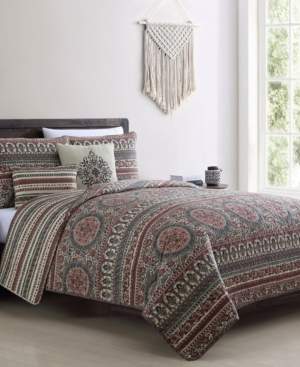Vcny Home Menkis 5PC King Quilt Set