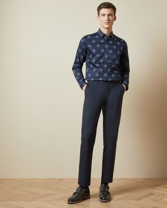 Ted Baker Floral Print Cotton Shirt
