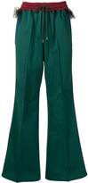 Thumbnail for your product : Kolor Tulle-Detail Track Pants
