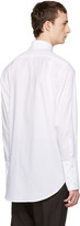 Thumbnail for your product : Ann Demeulemeester White Two Button Shirt