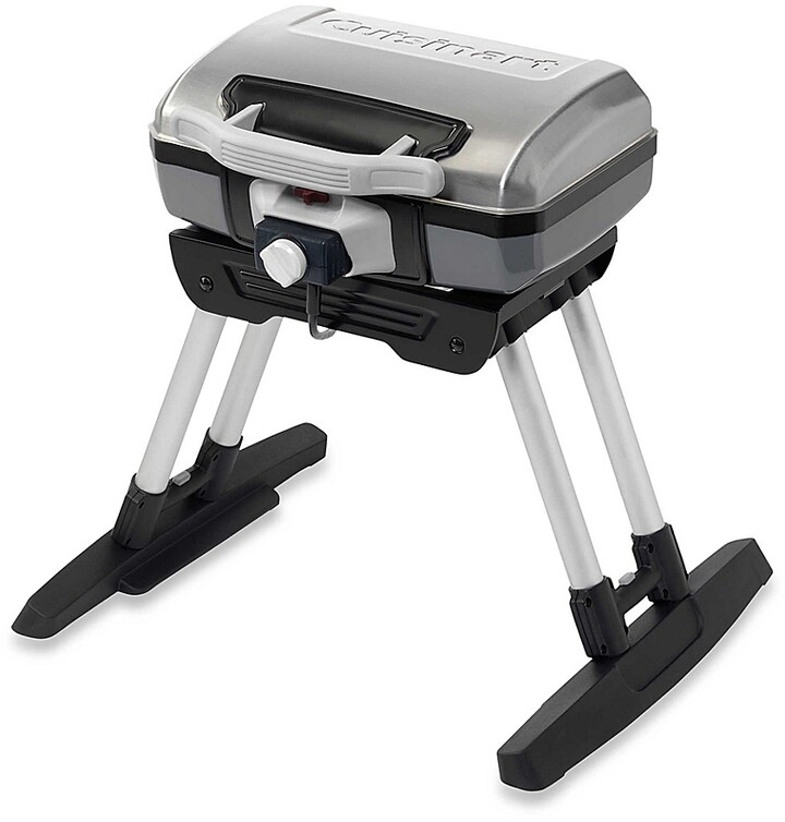 Cuisinart Portable Electric Grill With Stand Stainless Steel
