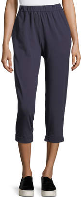 Eileen Fisher Jersey Slouchy Cropped Pants