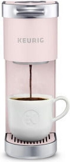 Keurig K-Mini Plus Single Serve K-Cup Pod Coffee Maker, Dusty Rose