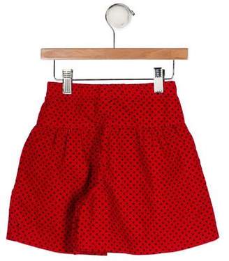 Florence Eiseman Girls' Printed Corduroy Skirt