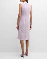 Thumbnail for your product : Lafayette 148 New York Harpson Finesse Crepe Sheath Dress