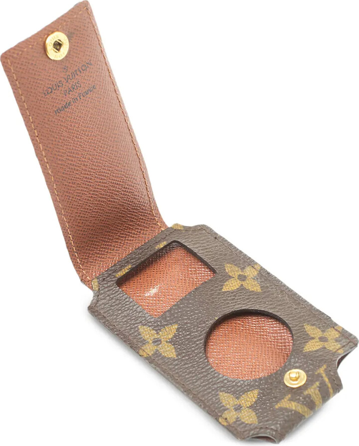 Louis Vuitton Pre-Owned Monogram leather case 100mm