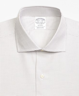 Brooks Brothers Regent Fitted Dress Shirt, Sidewheeler Check