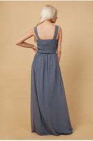Thumbnail for your product : Little Mistress Bridesmaid Justice Gunmetal Embellished Maxi Dress