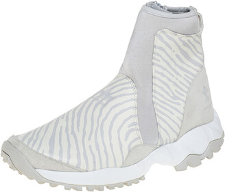 adidas Torsion x Opening Ceremony Grey/White Suede, Fabric And Leather  Zipper Detail Boots Size 40.5 - ShopStyle