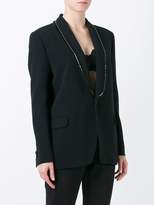 Thumbnail for your product : DSQUARED2 sequin frayed lapel blazer