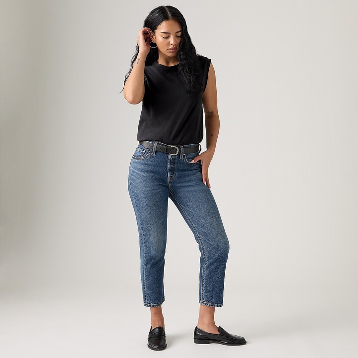 Levi's 501 Original Fit Cropped Lightweight Women's Jeans - Refresh