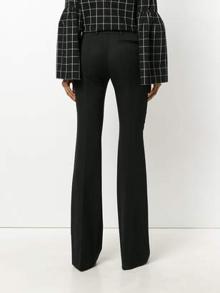 Alexander McQueen flared tailored trousers