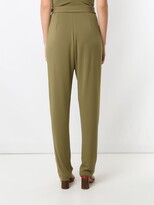 Thumbnail for your product : Andrea Marques Drape Tapered Trousers