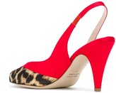 Thumbnail for your product : Gia Couture Leopard Print Slingback Sandals