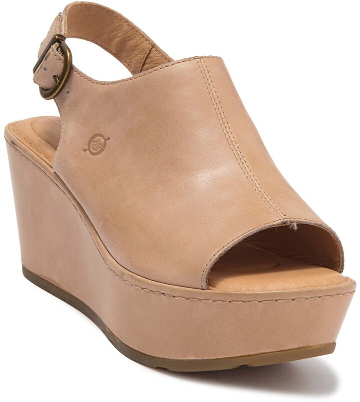 born andreas wedge sandal