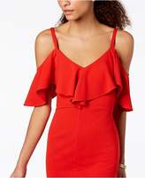 Thumbnail for your product : Rachel Roy Ruffled Cold-Shoulder Midi Dress