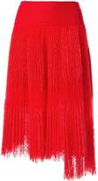 Thumbnail for your product : Ermanno Scervino flared lace skirt