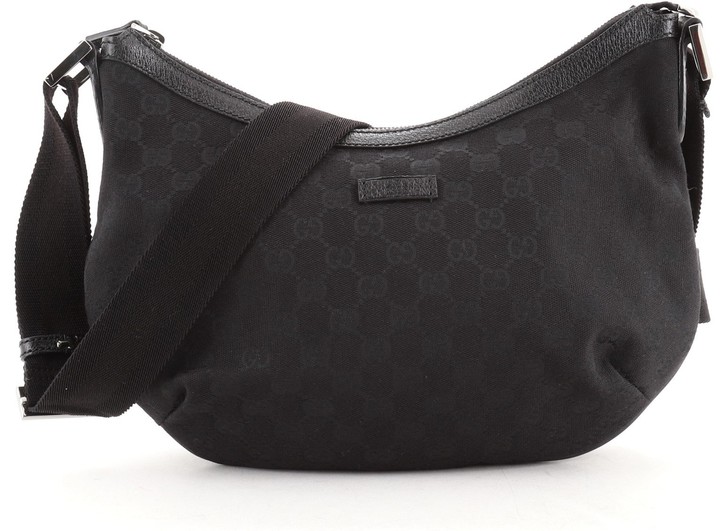 Gucci Saddle Zip Messenger Bag GG Canvas Medium ShopStyle