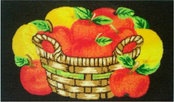 Decimus Apples Kitchen Mat