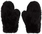 Thumbnail for your product : Yves Salomon Black Fur Handwarmer Gloves