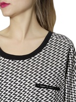 Thumbnail for your product : Zig Zag Print French Terry Dress
