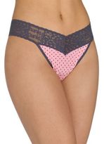 Thumbnail for your product : Hanky Panky Dotty Logo to Go Original Rise Thong