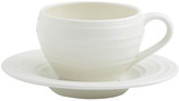 Thumbnail for your product : Mikasa Swirl White Espresso Cup and Saucer