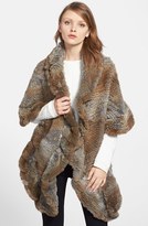Thumbnail for your product : La Fiorentina Genuine Rabbit Fur Wrap