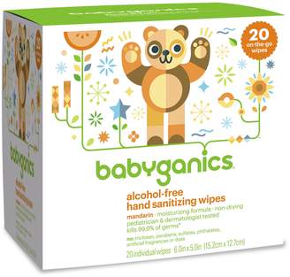 BabyGanics Hand Sanitizing Wipes 20 ct.