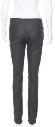 Givenchy Mid-Rise Straight-Leg Jeans