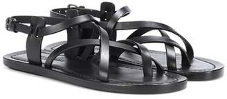 Saint Laurent Nu-Pieds leather sandals