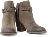 Thumbnail for your product : Sam Edelman Minetta Burnished-suede Ankle Boots