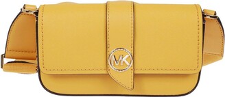 Michael Kors Michael Greenwich Extra-small Sling Crossbody Bag in Yellow