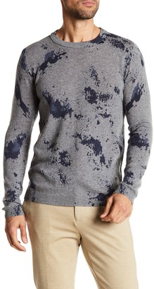 Autumn Cashmere Paint Splatter Cashmere Sweater