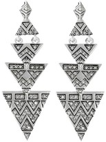 Thumbnail for your product : House Of Harlow Pave Tribal Triangle Earrings